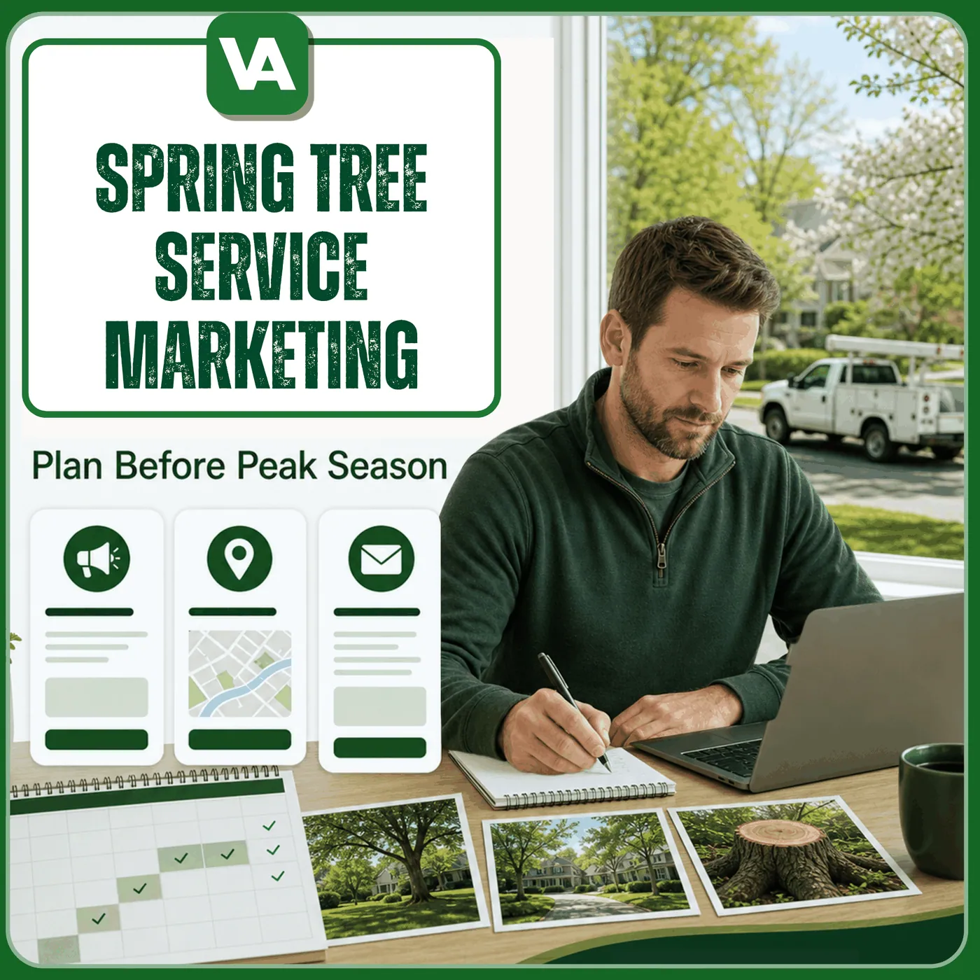 Spring Tree Service Marketing: How to Fill Your Schedule Before the Season Starts