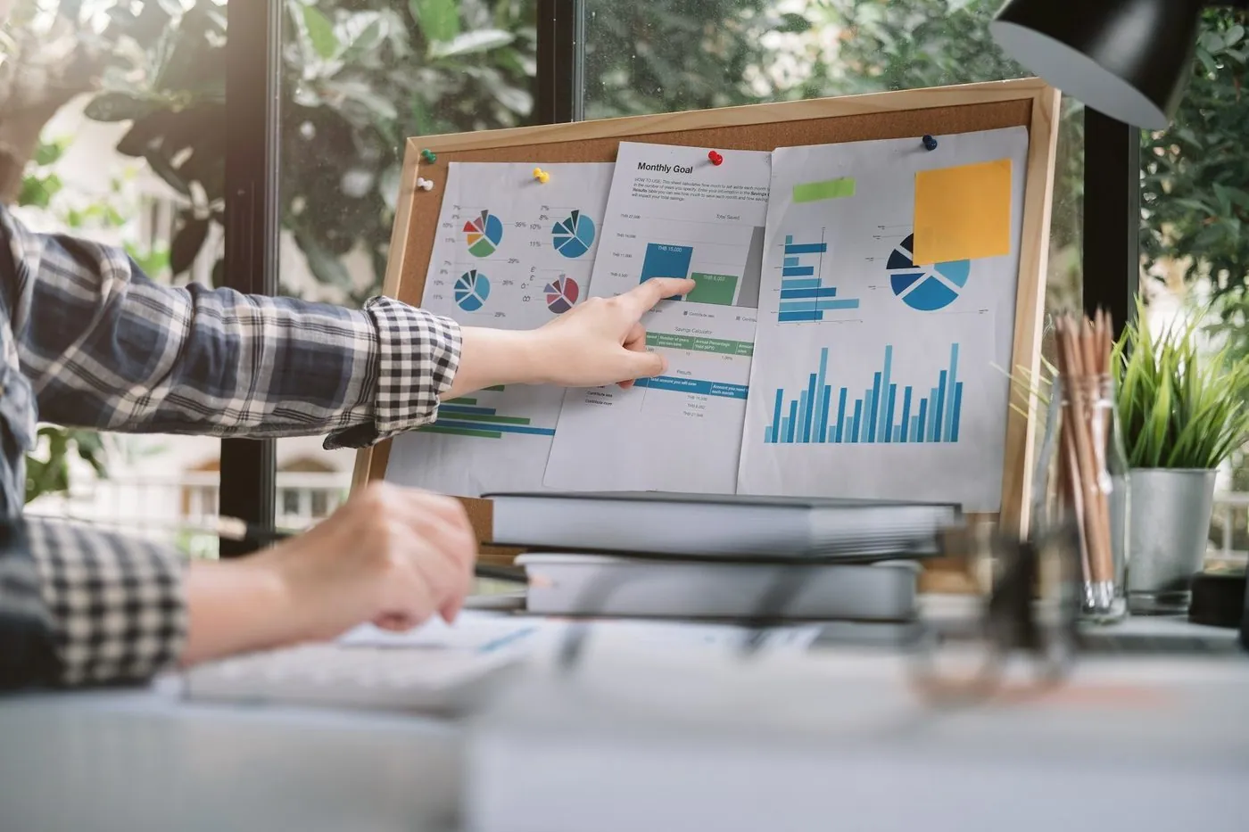 data and reports for marketing;