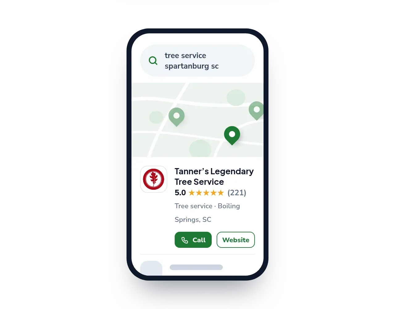 The map pack: Google Maps results on mobile